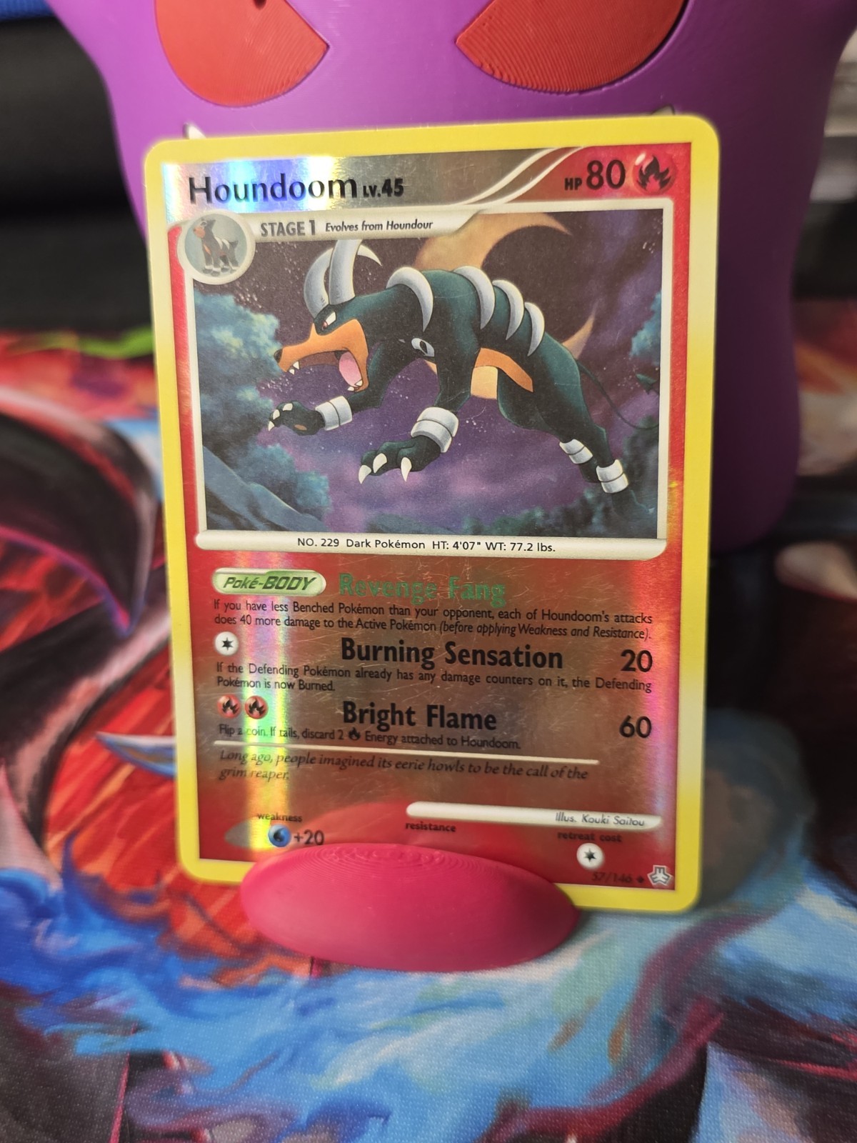 Houndoom | 57/146 | Reverse Holo | Legends Awakened | Pokemon Card LP