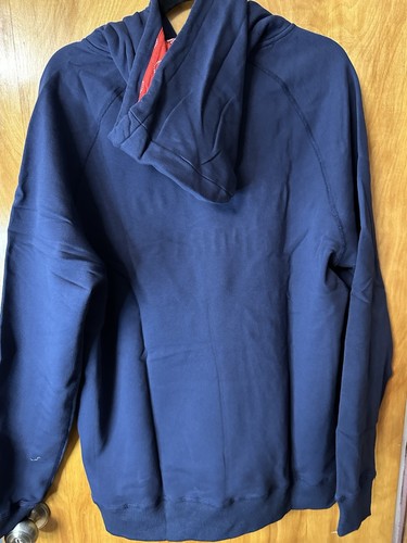 Barhocker Sport 2XL blau Hoodie Dave Portnoy Skyline neu ohne Etikett - Bild 3 von 5