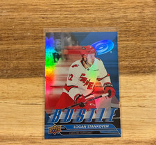 2025-26 Upper Deck Series 1 - Bustle Logan Stankoven #B-12