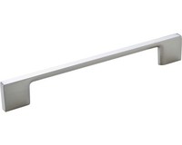MöBelgriff Metall Edelstahlfinish Lochabstand 160 Mm Lxbxh 193/8/28 Mm