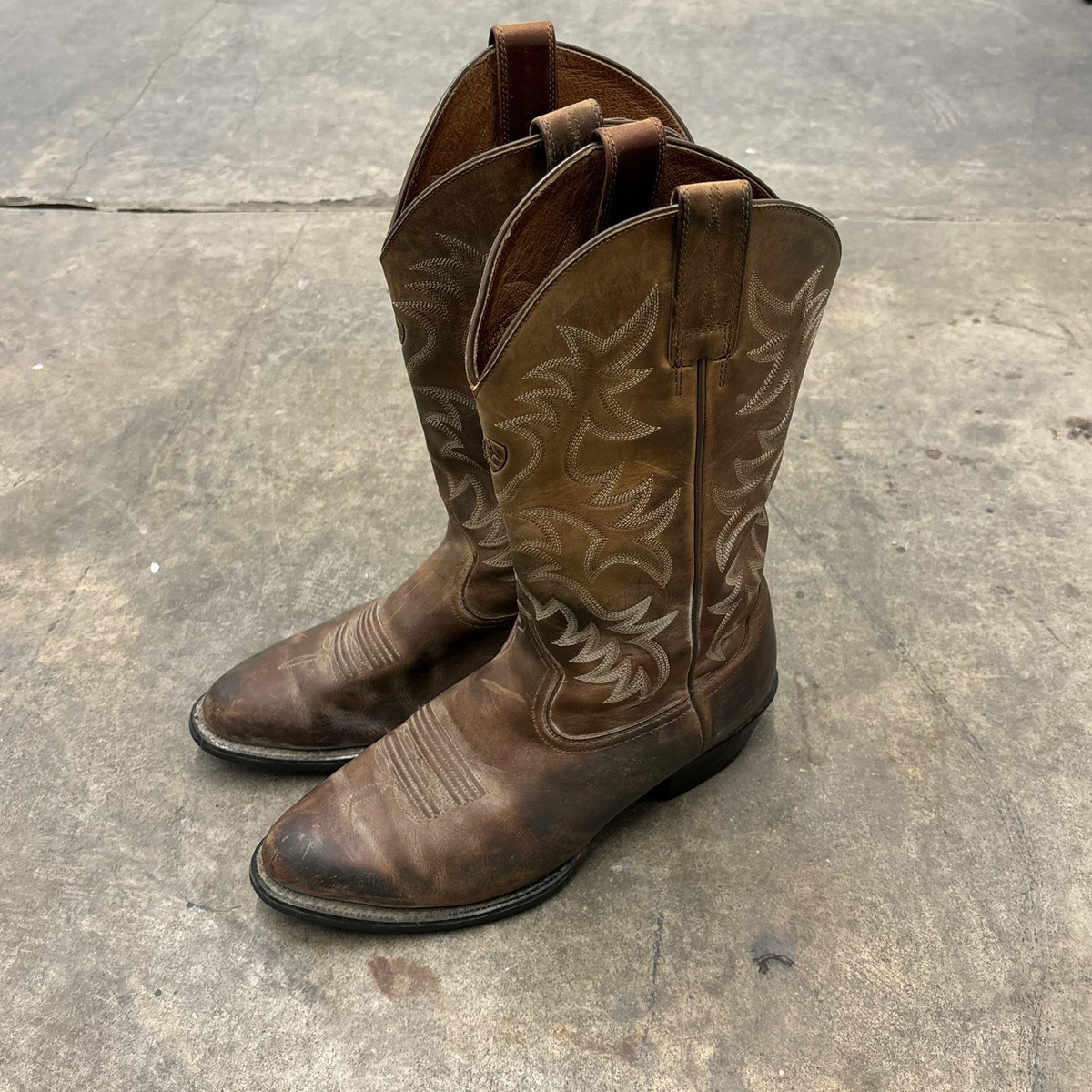 Ariat Heritage Style #34725 Brown Leather Western Cowboy  display picture 3