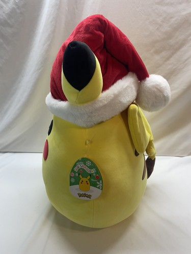 Pokémon Pikachu 20in Squishmallows Holiday Plush - Picture 5 of 10