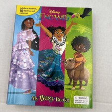 Disney Encanto My Busy Books - Storybook, 10 figurines, playmat - board book...
