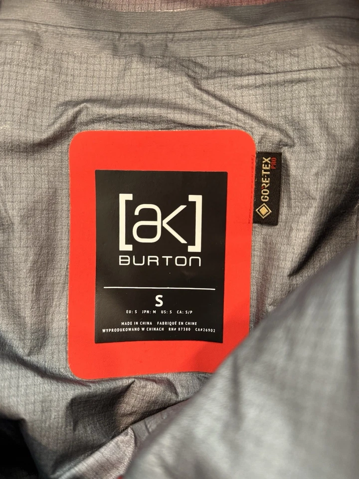 Calça masculina Burton [ak] Hover 3L GORE-TEX PRO tamanho médio ótimo estado! - Imagem 4 de 4