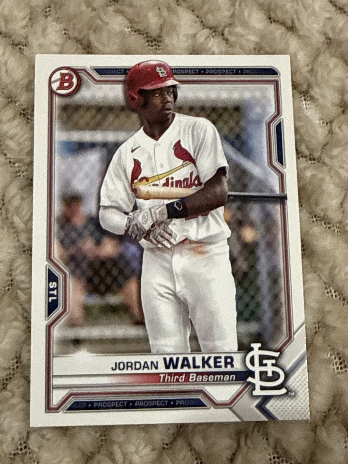 2021 Bowman #BP-146 Jordan Walker Prospects St. Louis Cardinals Baseball