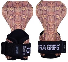 Cobra Grips PRO Weight Lifting Gloves Heavy Duty Straps Alternative Power Lif...