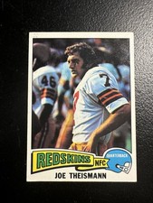 (B) Joe Theismann 1975 Topps VINTAGE ROOKIE CARD RC #416 Washington Ex. rookie card picture