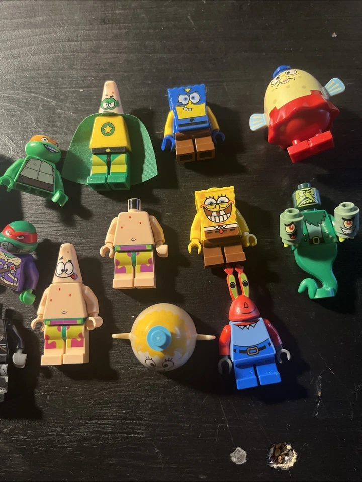 Lego SpongeBob And TMNT Minifigure Lot - Image 3 of 3