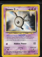 Unown [K] Unlimited Common Neo Revelation 58/64 HP on eBay