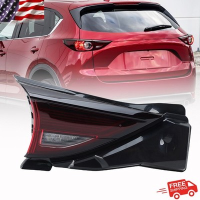 Left Driver Side Inner Tail Light For Mazda CX5 CX-5 2017-2021 Rear Brake Lamps