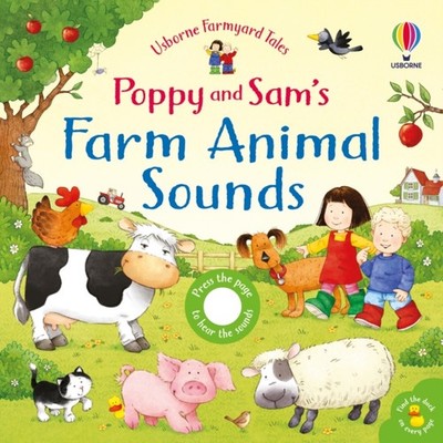 Poppy and Sam's Farm Animal Sounds by Sam Taplin (Board book)