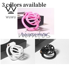 Chastity Cage with 4 Size Rings Male Chastity device Restraint Anti-Cheating