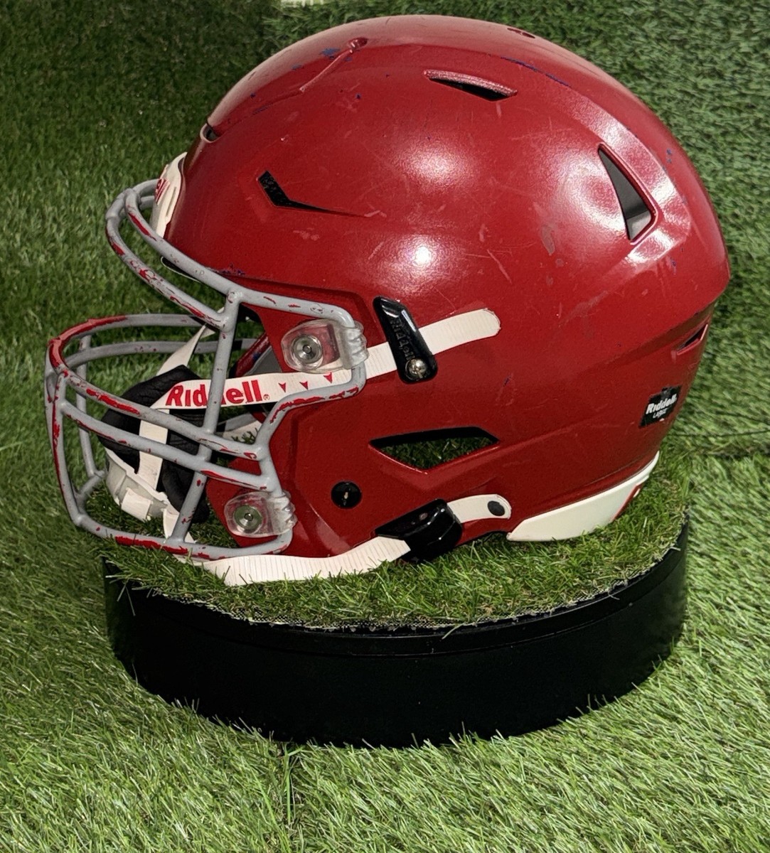 Riddell アメリカンフットボールヘルメット 赤 Riddell SPEEDFLEX Helmets (XL) XL Scarlet