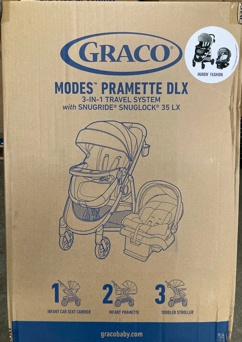 Graco modes pramette 3 hotsell in 1 travel system