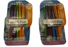 2x Paper Mate Write Bros. 10pk 2 Mechanical Pencils - Assorted Colors 20 Total