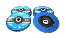 Lot of (10) Premium Zirconia Flap Disc Grinding Wheel 7" x 7/8" 120 Grit 7103712