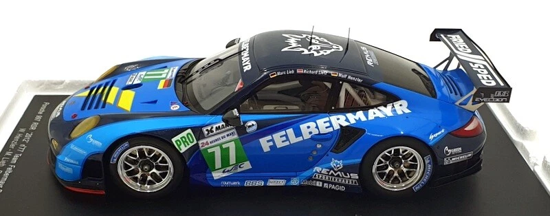 Spark 1/18 Scale Resin 18S073 - Porsche 997 RSR #77 LM 2012 - Image 4 of 4