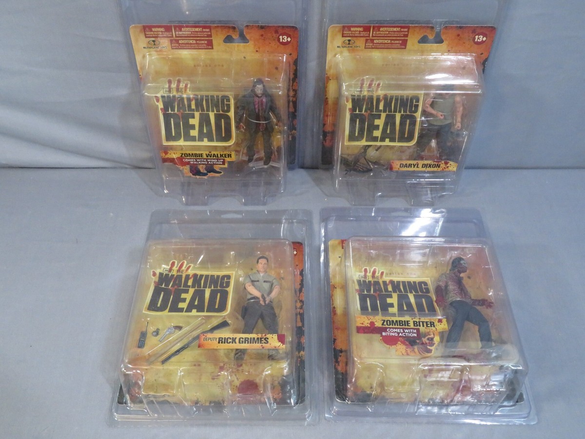 McFarlane Toys Walking Dead SERIES 1 FULL SET Rick Grimes McFarlane Toys Walking Dead SERIES 1 FULL SET Rick Grimes