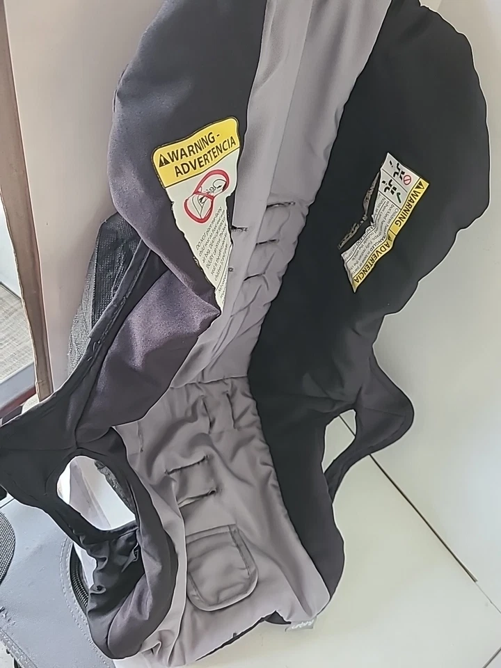 Urbini Omni Petal Baby Seat Cover Fabric Cushion Padding Replacement Gray. - Изображение 4 из 4