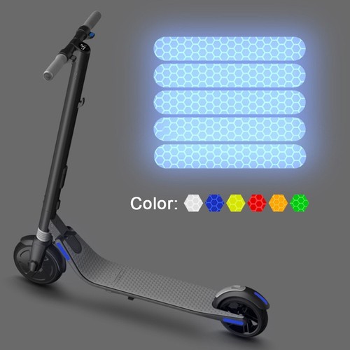 5Pcs Reflective Stickers For Ninebot ES1-ES2-ES3-ES4-E22-E25 Electric Scooter - Picture 6 of 14
