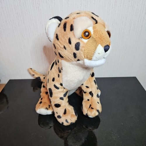 Zoo Animal Plush Toy Lot 8 Sloth Chimpanzee Bears Giraffe Cheetah Wild Republic - Picture 8 of 17