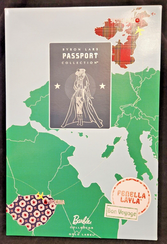 Barbie Gold Label Byron Lars Passport Collection "Fenella Layla" Doll -- NRFB - Picture 2 of 3