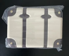 New in Sealed ANA All Nippon Airways First Class Amenity Kit Globe-Trotter Beige