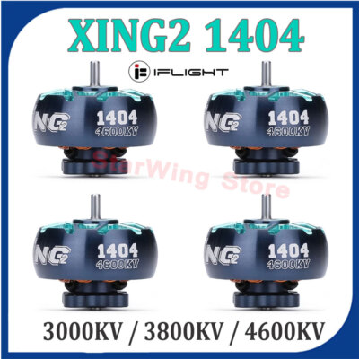 IFlight XING2 1404 3000KV/3800KV/4600KV 2-4S Toothpick