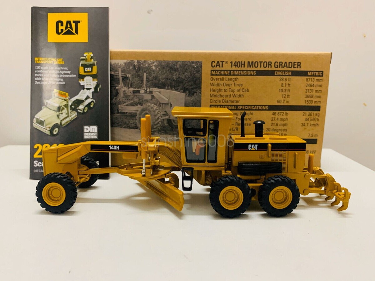 CAT 1/50 モーターグレーダー 140H 1/50 Caterpillar Cat 140H Motor Grader Metal Model By