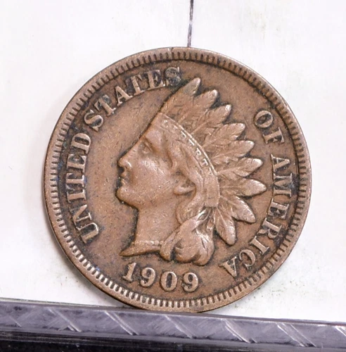 1909 Indian Cent - VF (#57475-L)