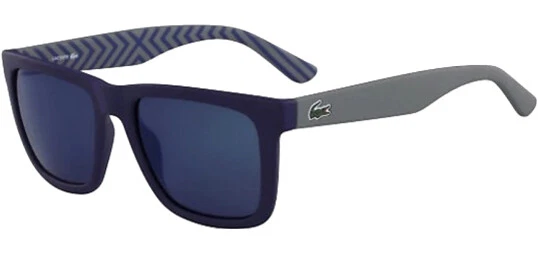 Lacoste Men s Soft Square Sunglasses w Striped Temple Print