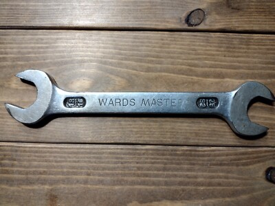 Vintage Wards Master Open End Wrench 13/16 & 25/32''