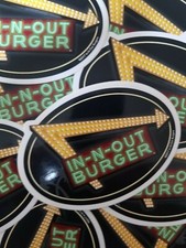 IN-N-OUT BURGER STICKER