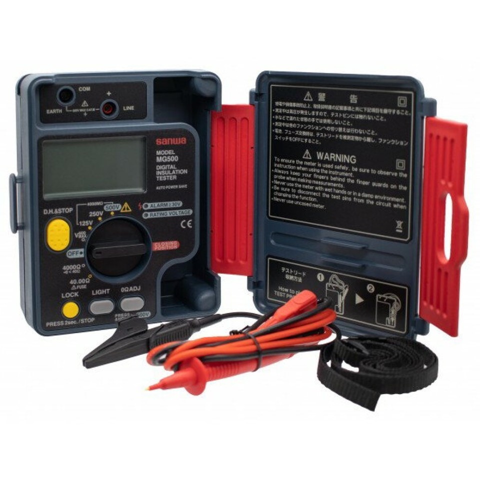 Digital Insulation Resistance Tester Sanwa Electric Measuring