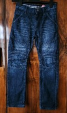 Pantalones de mezclilla azules Debenhams Blue Zoo para niños de 10 años ligeramente usados