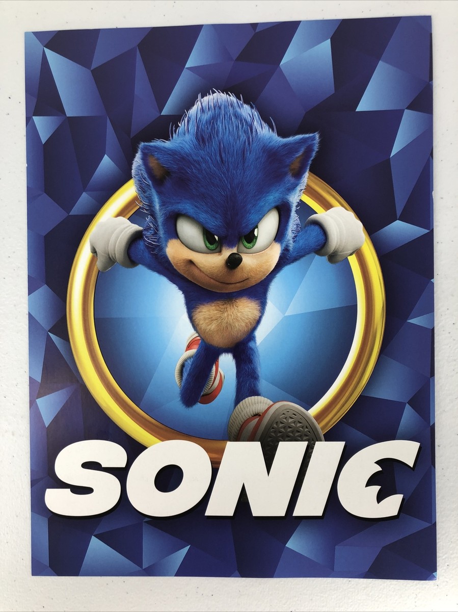 Sonic The Hedgehog 2 Movie Mini Poster 8x11 | eBay