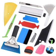 Window Tint Tools Kit Auto Car Application Vinyl Wrap Tint Film Tucking Squeegee