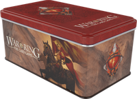 War Of The Ring: The Card Game – Shadow Card Box And Sleeves (Red Bannerman Vers