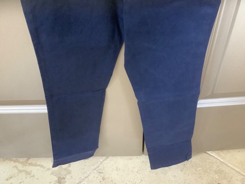 Gap Kids Boys Size 7 Slim Tapestry Navy Blue Lived-In Uniform/Dress Chino Pants - Picture 16 of 17