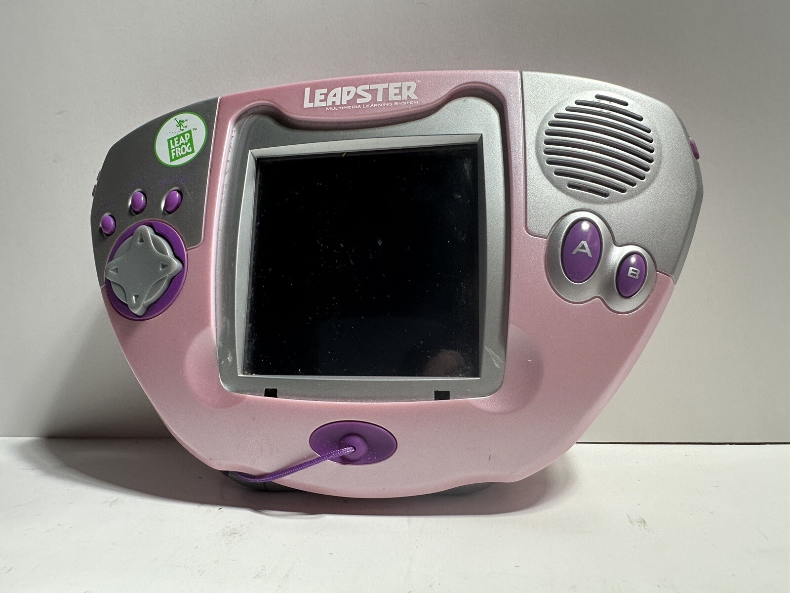 Leap Frog Leap Pad Leapster 2003 Pink Handheld Educational System Touch ...