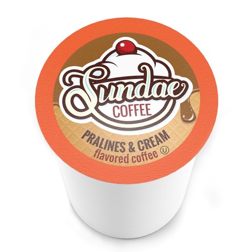 Cápsulas de café con sabor a helado Sundae, 2,0 Keurig, bombones y crema, 48 unidades - Imagen 1 de 10