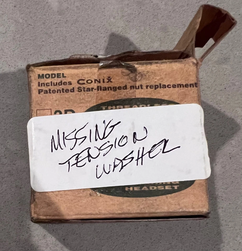 Full Speed Ahead FSA ORBIT DL 1-18 Missing Tension Washer - Image 2 of 2