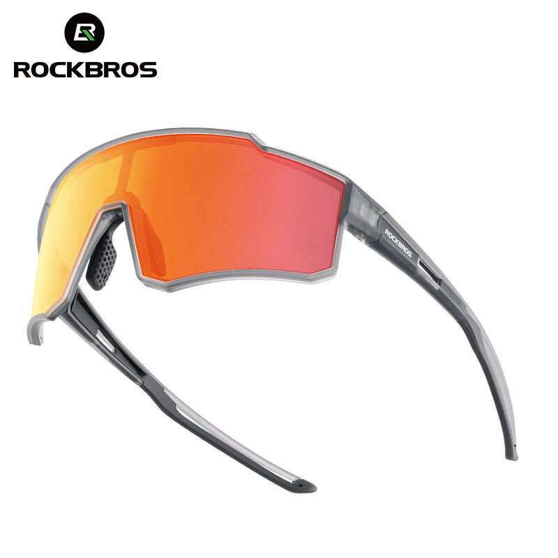 ROCKBROS Cycling Glasses Photochromic Polarized Lens Anti-UV Goggles Unisex
