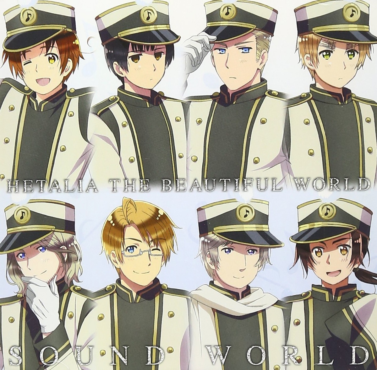 ヘタリアTheBeautifulWorldコンプ Audio CD アニメ「 ヘタリア The Beautiful World 」 サウンドワールド