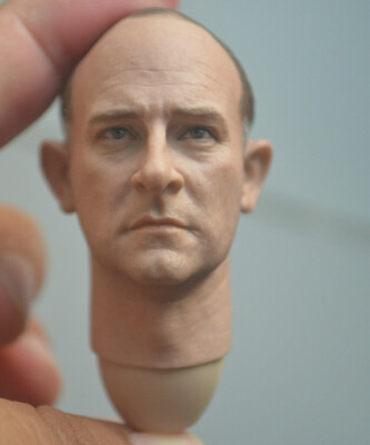 1/6 Scale Head Sculpt Josef Dietrich for 12'' Hot toys COO Male Figure Body