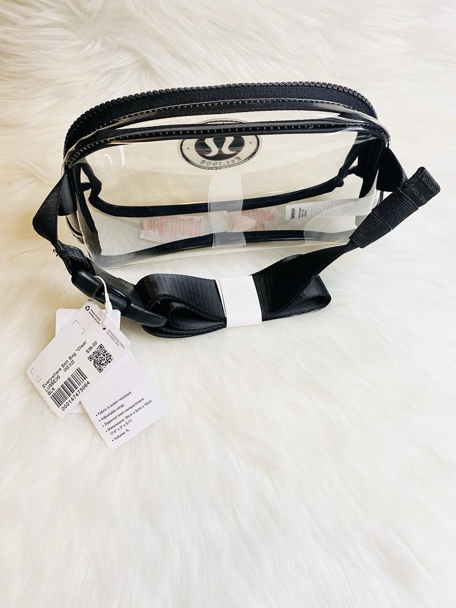 Lululemon Everywhere Belt Bag 1L Clear New | eBay