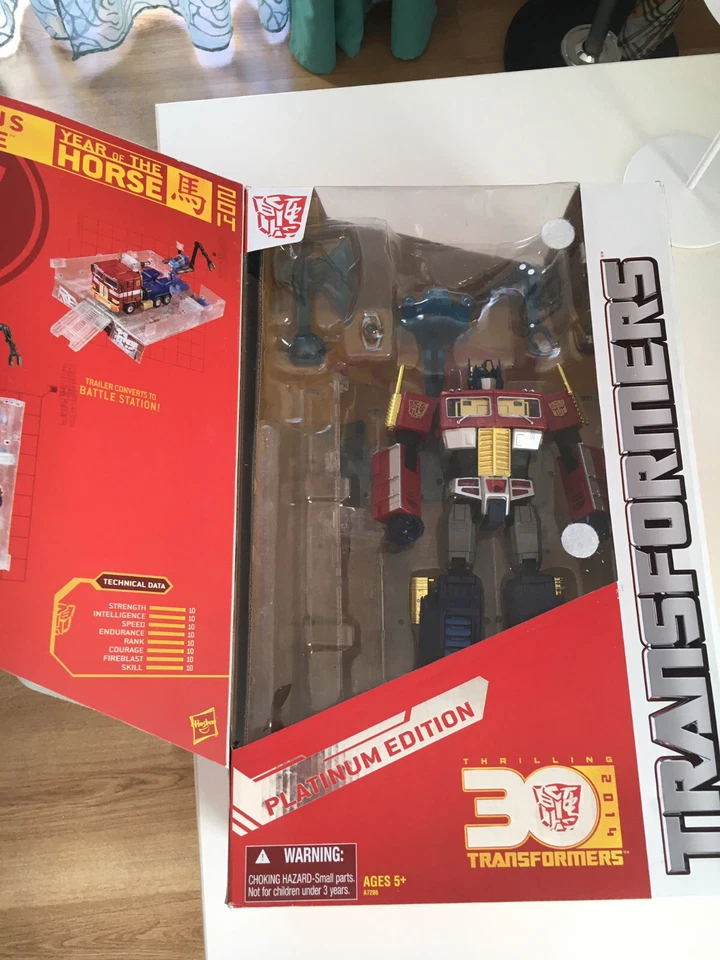 robot TRANSFORMERS masterpiece Mp-10 Year of the Horse Optimus Prime, rarissimo - Immagine 4 di 4