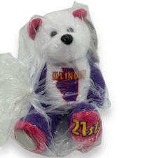 Illinois 21 Limited Treasures Coin Bear New 50 States of America Bears