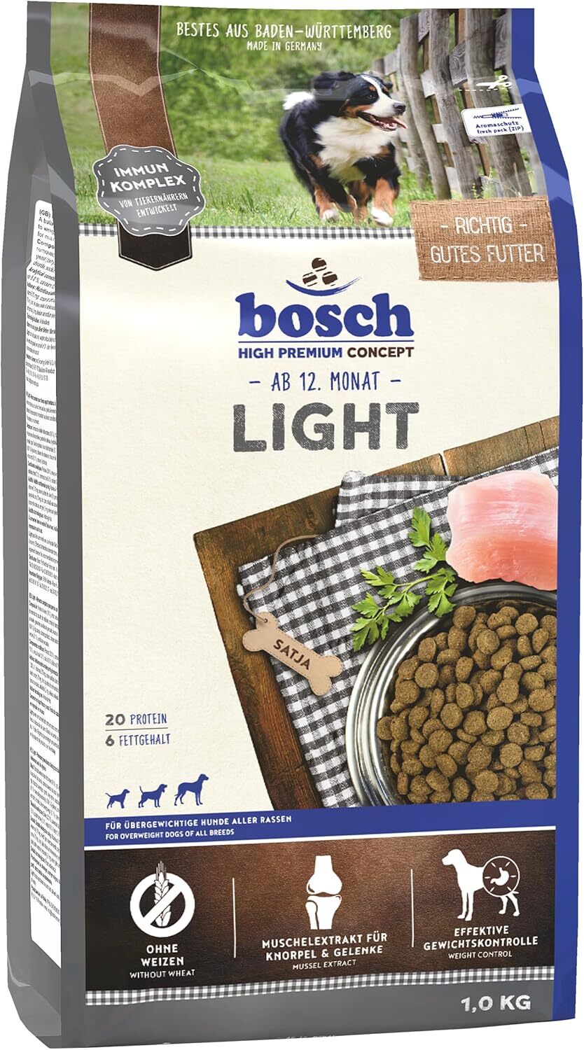 bosch HPC Light | Cibo secco per cani in sovrappeso 12.5 kg (Confezione da 1)