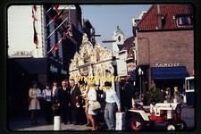Small Gutbrod Tractor in the Netherlands in 1972, Original Slide aa 22-17b